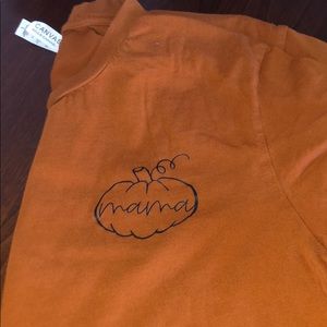 Mama pumpkin tshirt